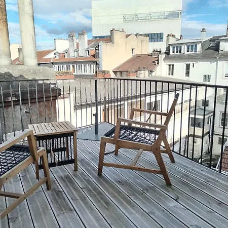 Le Nid Citadin - Ultra Calme - Terrasse Avec Vue Apartmán Pau