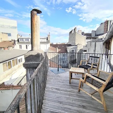 Le Nid Citadin - Ultra Calme - Terrasse Avec Vue Apartamento *